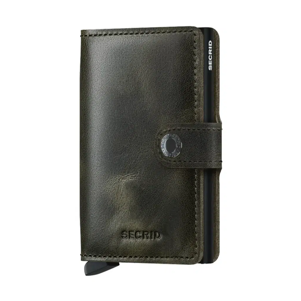 Secrid Miniwallet Vintage Olive Black